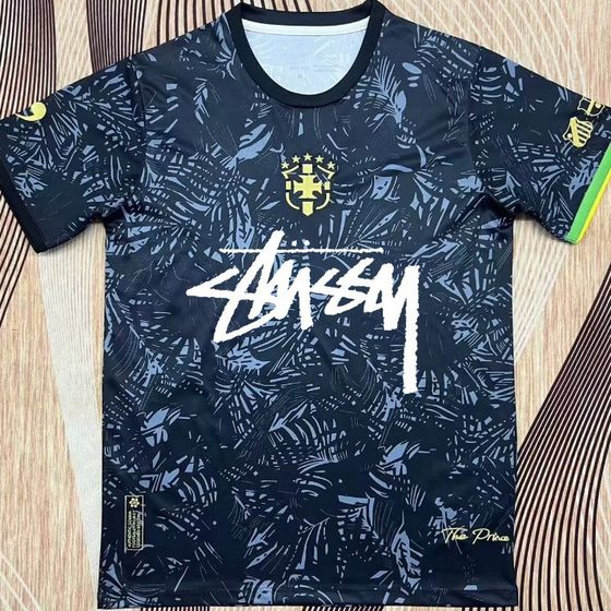 Stussy Stussy Jersey Brazil Flamenco Italy Commemorative Edition Portugal Paris France Football Jersey