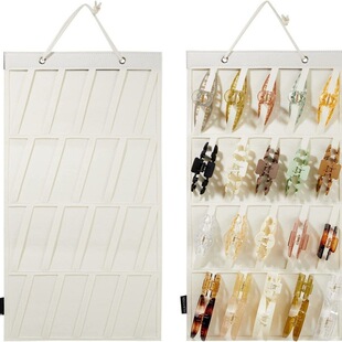 Hairpin Display Rack Hair Accessories Storage New Hanging Bag Storage Bag Princess Hairpin Children's Wall Headwear Grab Clip Storage