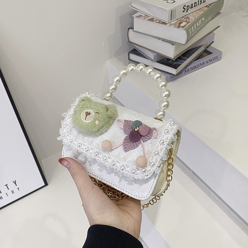 Nuevo bolso de niños, bolso de chicas, bolso de princesa de moda, bolso de Año Nuevo chino, bebé de hombro