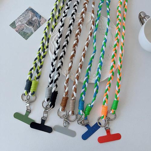 Mobile phone lanyard cross-body style can be carried on the shoulder, pendant, new multi-functional universal adjustable anti-lost hanging chain strap