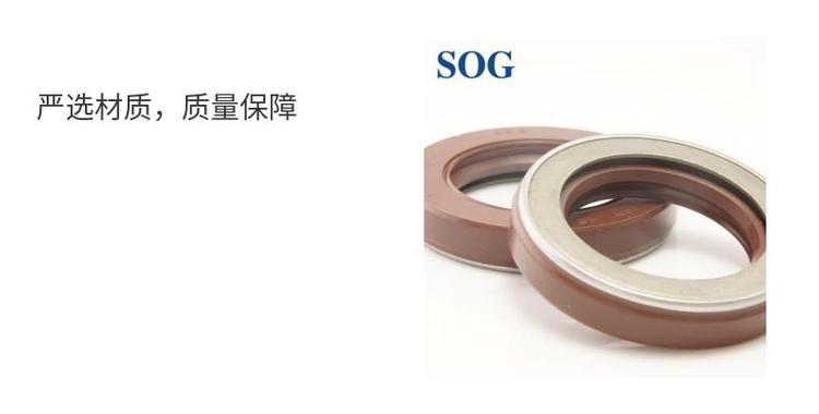 Sog Sealing Oil Seal for Power Plants, Tc Framework, Imported British Standard, High-Temperature Resistant, in Stock