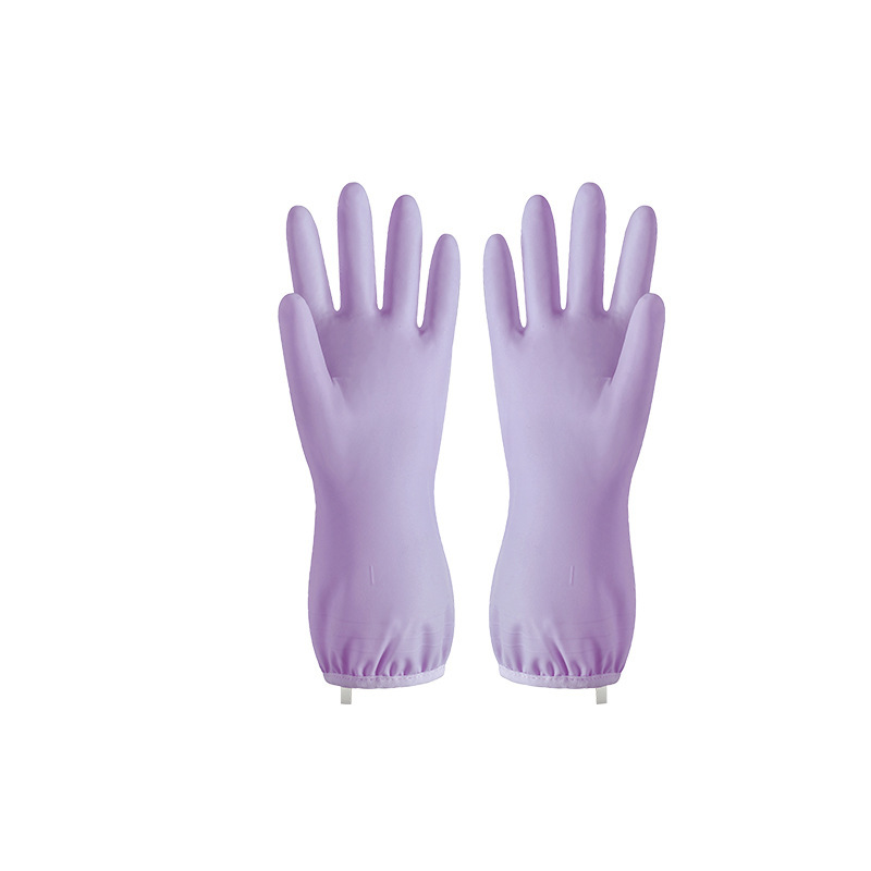 Guantes de lavado de platos domésticos especiales para mujeres limpias impermeables para lavar ropa cocina doméstica guantes de goma de verano para cepillar platos