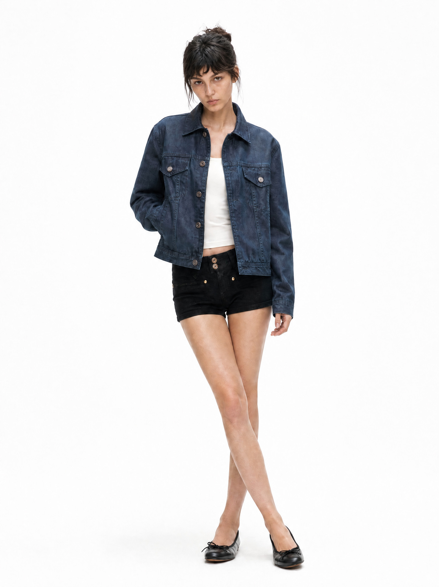 MADEEXTREME Waxed Moleskin Loose Jacket