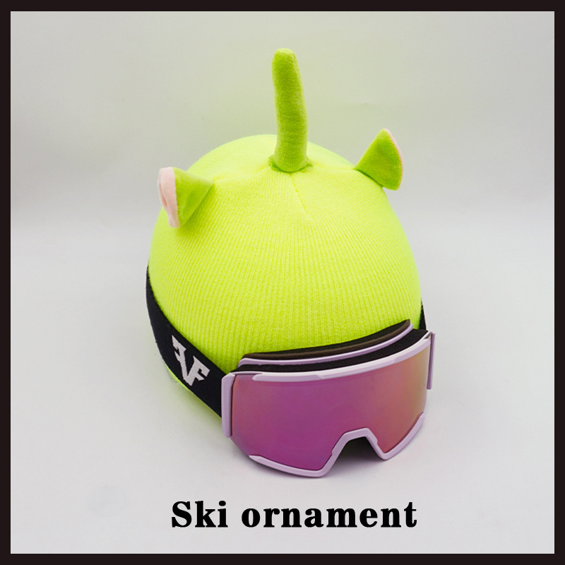 Creative Helmet Decoration Teletubbies Doll Accessories Ski Helmet Cover