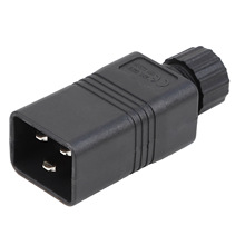 WA-0002 IEC 320 C20 AC Plug,C20 电源插头 16A 250V 20A 125V
