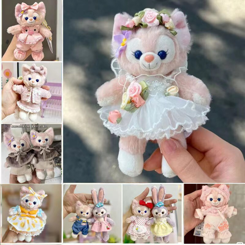 Clothes Only] Belle Keychain Pendant Pendant Pendant for Lulu Doll Xueli Rose Cake Pendant Doll Accessories