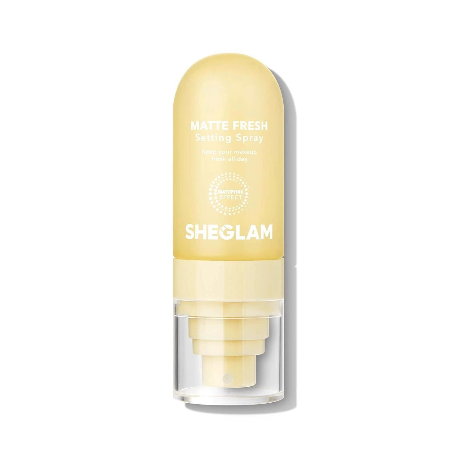 Спрей-фиксатор SHEGLAM Lock'd In, увлажняющий фиксатор макияжа, 30 мл (синяя/жёлтая крышка)