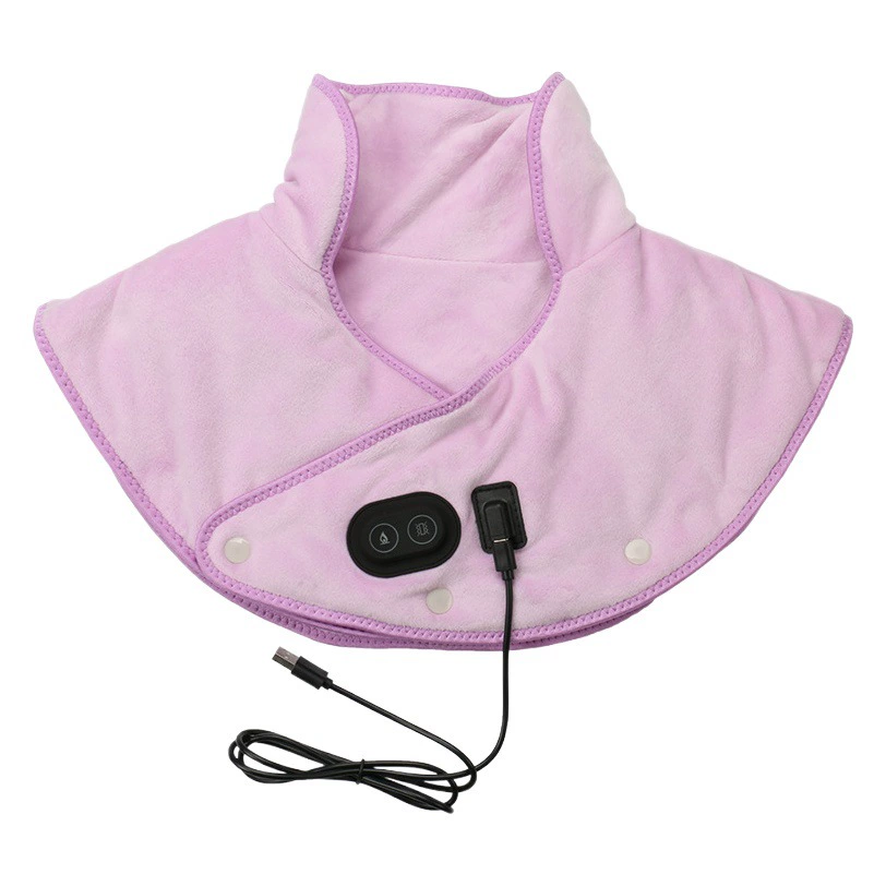 Вибрационный массаж наплечник нагревательная тепловая электрическая нагревательная шаль плечо Шея защита шеи интегрированное Отопление из углеродного волокна через границу