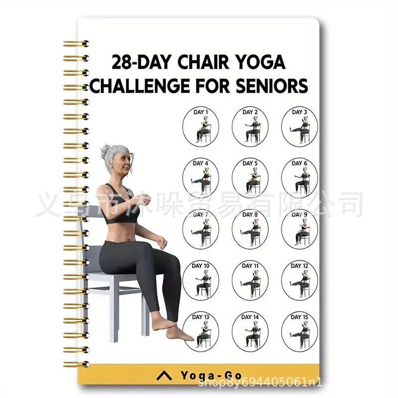 30天老人瑜伽手册30-Day Chair Yoga for Seniors: Gentle Seated|undefined