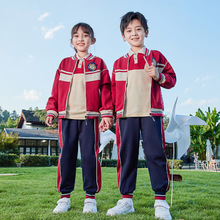 定制学生校服秋冬套装新款儿童三合一冲锋衣班服幼儿园园服三件套