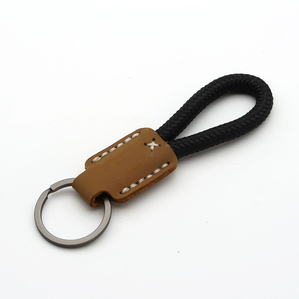 Keychain handmade, pendant, matte universal strap, DIY, genuine leather