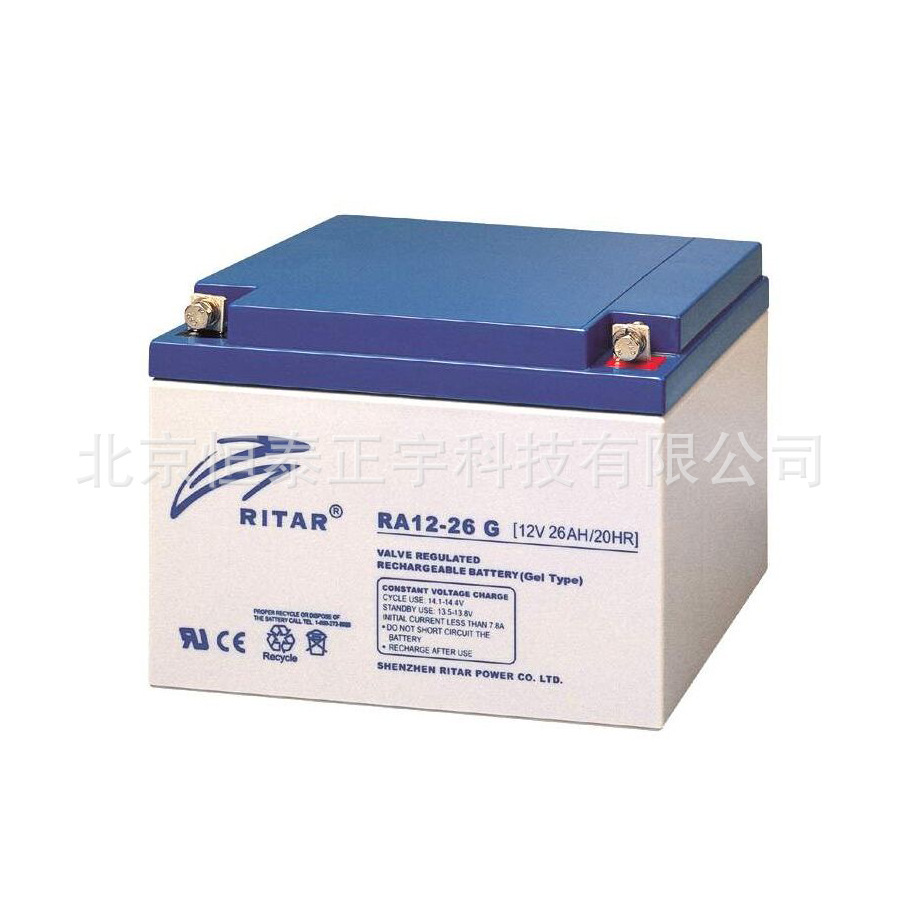 瑞达RITAR蓄电池RT12200 12V20AH/20HR消防照明 EPS/UPS电源直流
