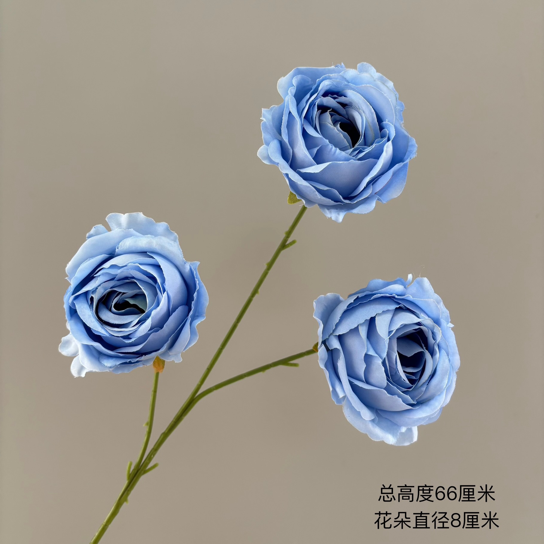 3송이 스노우 마운틴 로즈