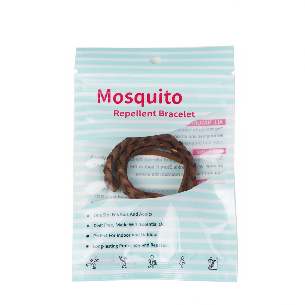 다크 브라운 가죽 팔찌 (컬러 가방에 1)