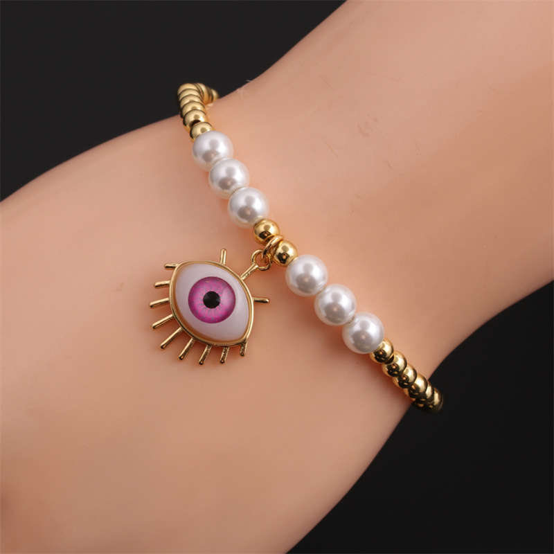Lucky Evil Eye Red String Bracelet Protection Jewelry Minimalist_voghion.com