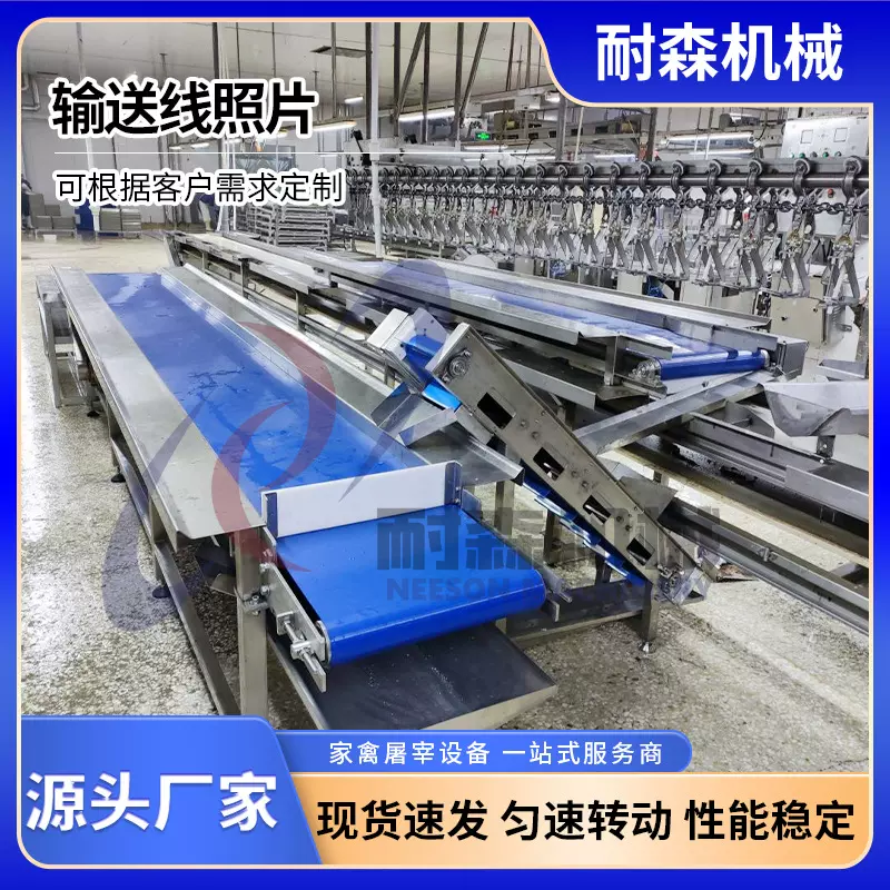 厂家定制家禽输送线提升机可以根据客户要求生产提升效率变频