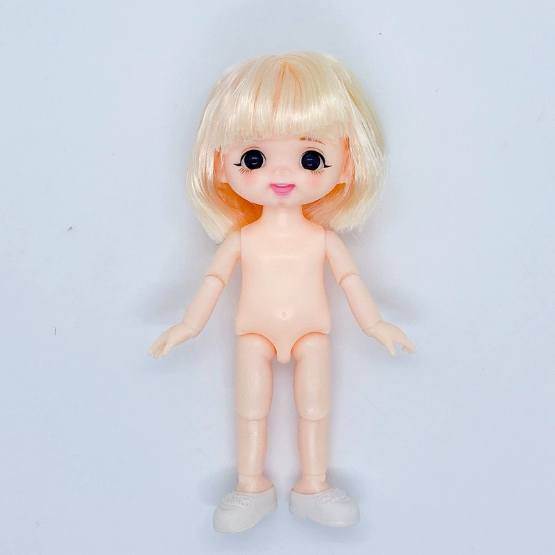 Doll toy, 17 cm / 6 in, 3D body; color options X1–X9; headless, head, or naked-baby variants; Brand: Other