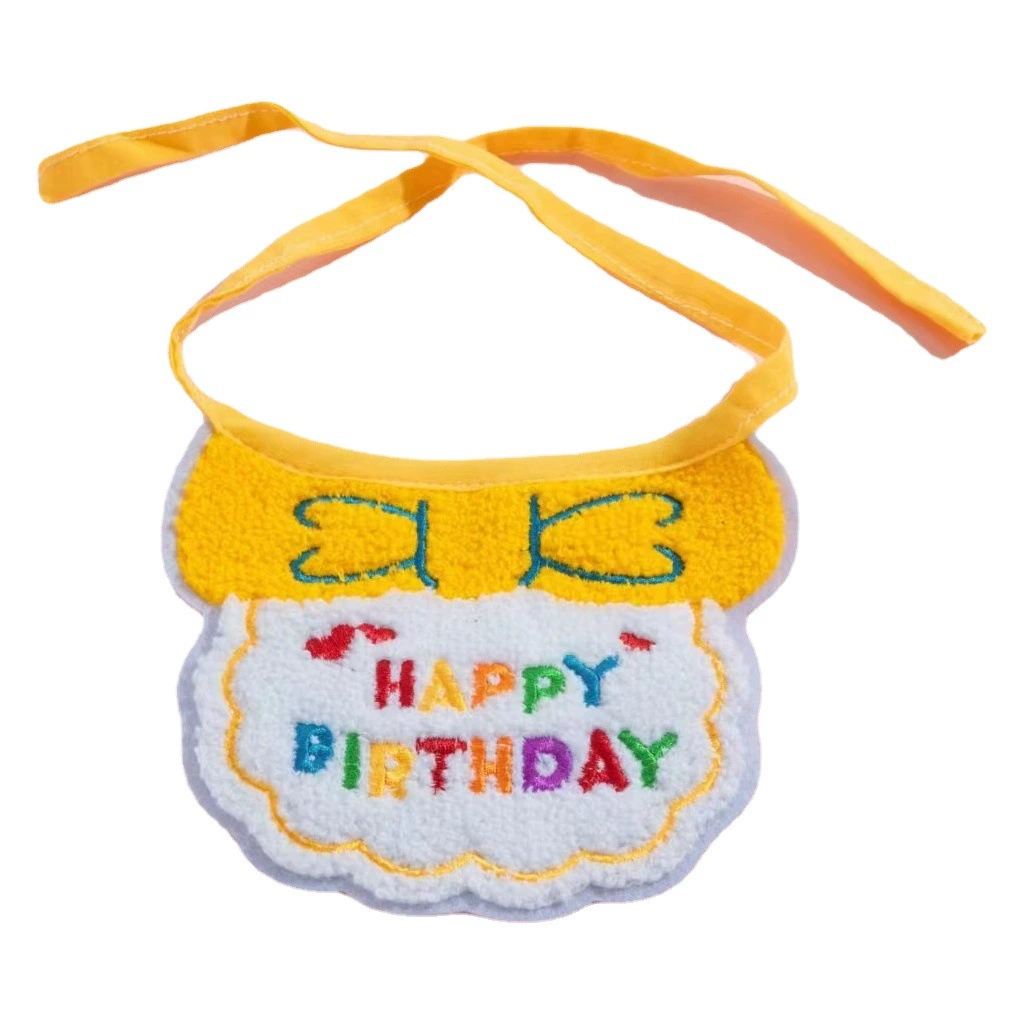 Шляпа на день рождения для домашних животных Опора нагрудник костюм Ювелирная композиция Кошка скольжения карман Регулируемая трансграничная Оптовая продажа волос