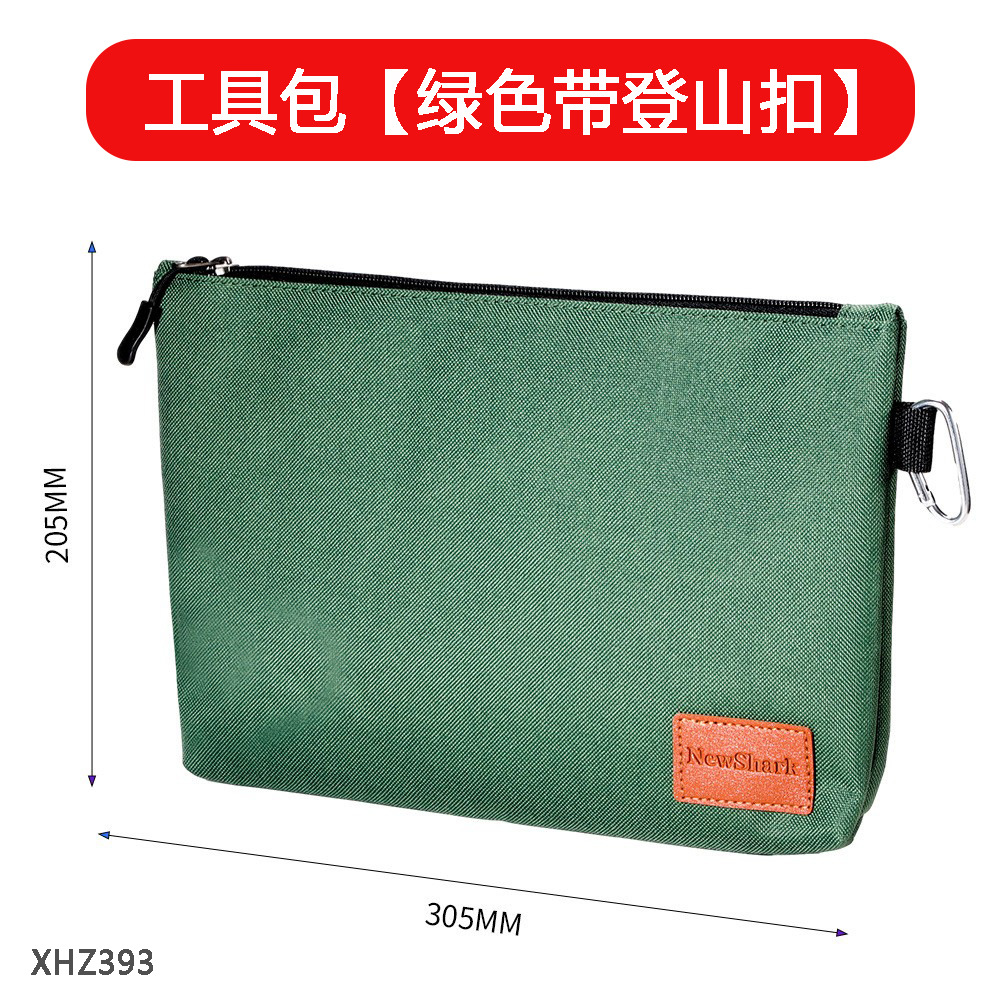Bolsa de herramientas portátil de gran capacidad para técnicos de instalación, resistente y duradera, multifuncional, para electricistas.