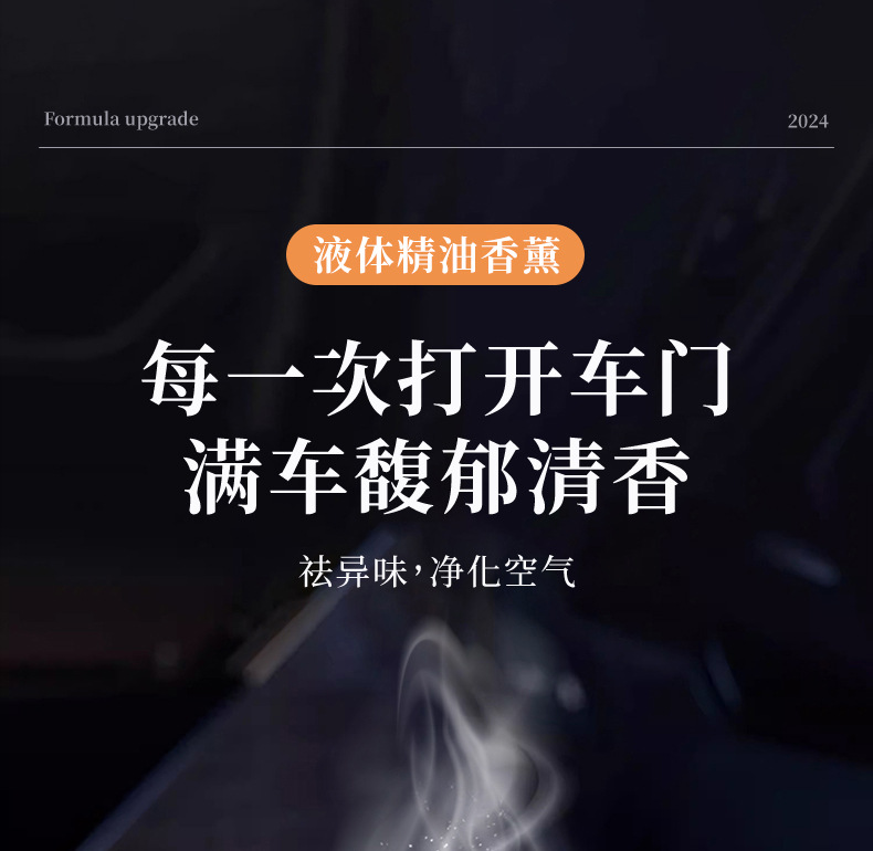 Highly Attractive Interstellar Car Air Freshener and Home Perfume, Fresh Men's Glass Fragrance, Internet-Famous Odor-Removing Liquid Scent