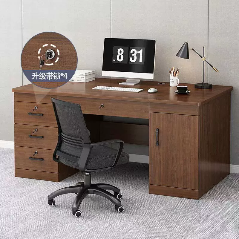 Письменный стол, офисный стол, домашний компьютерный стол, студенческий стол для спальни, письменный стол, простой одиночный рабочий стол, стол для персонала