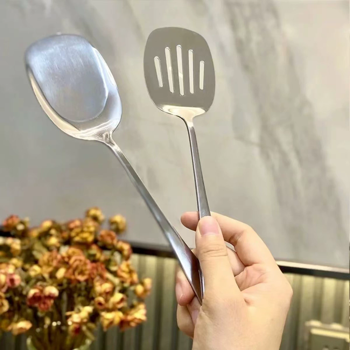 Нержавеющая сталь маленькая лопатка для студенческого общежития мини-тушеная лопата для приготовления пищи на кухне