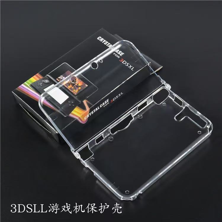 Suitable for 3Dsll Old Model Game Console Protective Case 3Dsxl Crystal Box Protective Case Game Accessories Pc Transparent Case