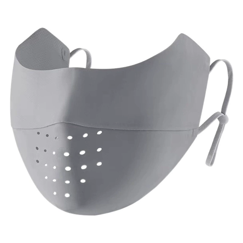 Ледяная шелковая Солнцезащитная маска летняя новая бесшовная 3D трехмерная дышащая маска УФ-защита глаз угол тонкая вуаль