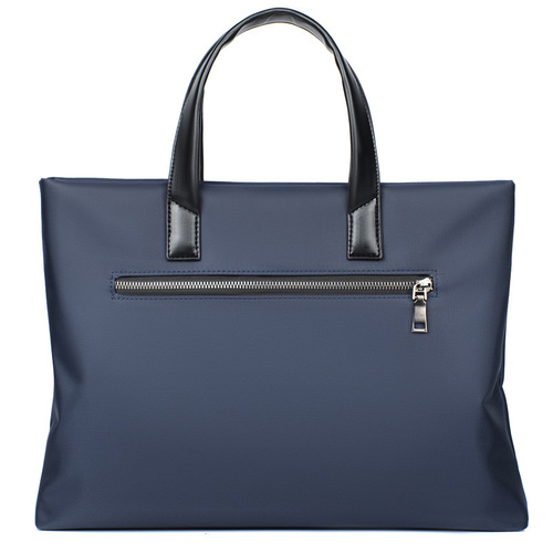 New Men's Lightweight Laptop Bag Handbag Large Capacity Business Briefcase Can Print Logo Bag Wholesale 