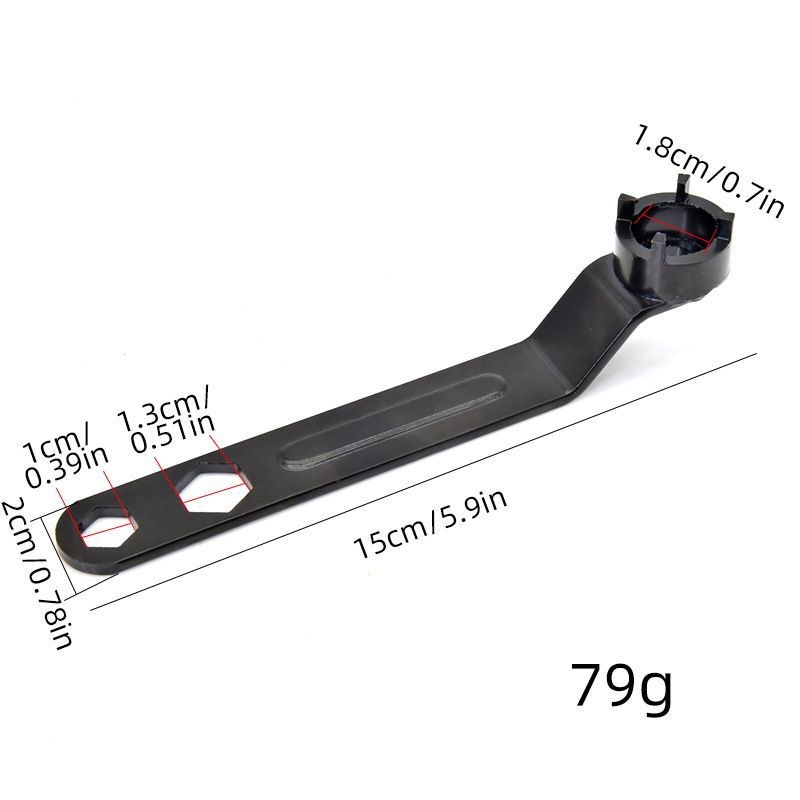 (2개) 도매 새로운 업그레이드 앵글 그라인더 4 턱 렌치 두꺼운 분해 연마 플레이트 4 턱 렌치 압력 플레이트 분해 및 조립