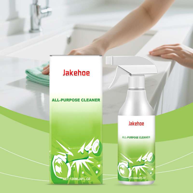 JAKEHOE multi-purpose no-rinse cleaning spray for daily kitchen use, effective in removing stains and providing rich foam for various cleaning tasks JAKEHOE multi-purpose no-rinse cleaning spray for daily kitchen use, effective in removing stains and providing rich foam for various cleaning tasks