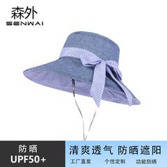 防曬帽遮臉護頸女性漁夫帽子夏季透氣速干遮陽帽防嗮太陽帽