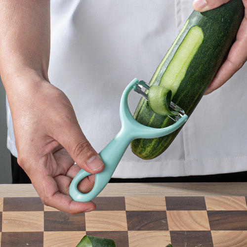 Stainless Steel Peeling Knife Plastic Handle Melon Planer Wholesale Kitchen Gadgets Convenient Potato and Fruit Peeler