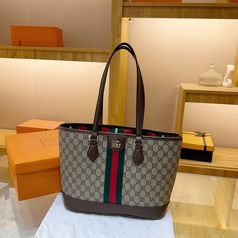 New Fashionable High-Quality Large-Capacity Handbag Versatile Light Luxury Shoulder Bag Rhombus Trendy Tote Bag for Women New Fashionable High-Quality Large-Capacity Handbag Versatile Light Luxury Shoulder Bag Rhombus Trendy Tote Bag for Women