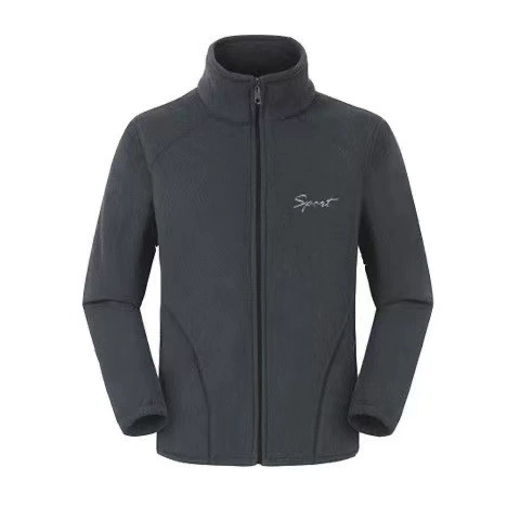 Фабрика прямая шерстяная мужская куртка сплошной цвет весной, осенью и зимой на открытом воздухе повседневная прямая подол для среднего и пожилого возраста воротник