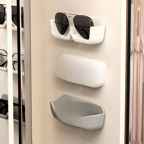 Eyeglasses storage rack bathroom bedside anti-pressure wall-mounted sunglasses and sunglasses display props myopia glasses frame display stand