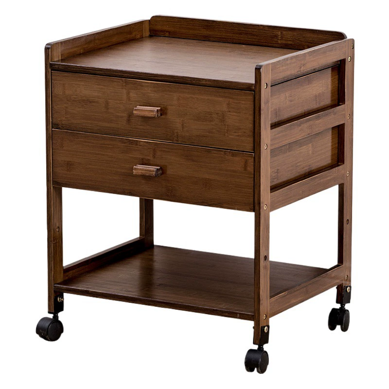 Съемная маленькая тумбочка стеллаж для хранения простой современный прикроватный шкаф из цельного дерева для спальни стеллаж для хранения стол