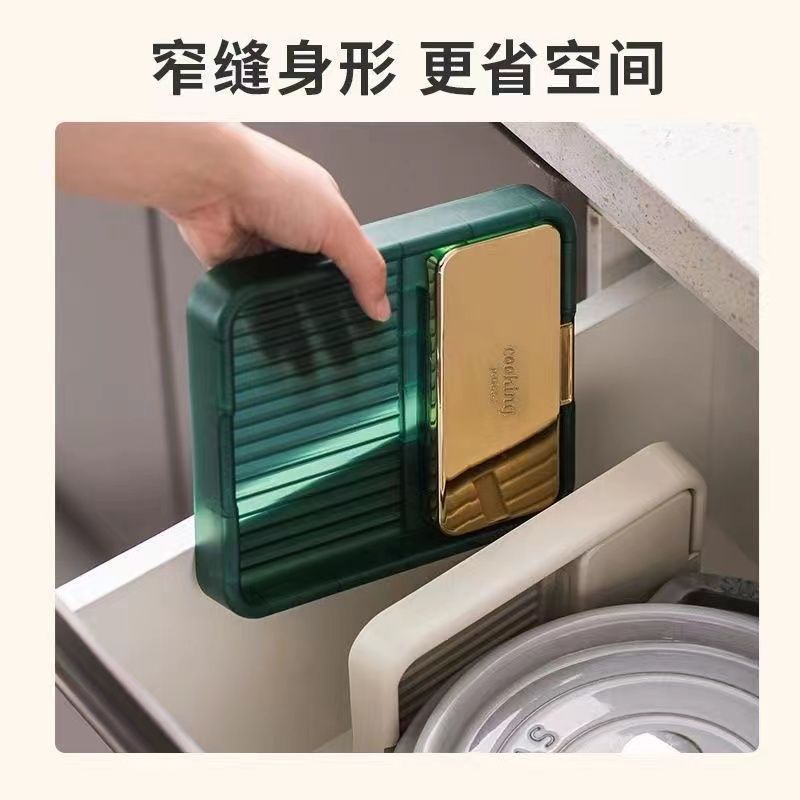 厨房锅盖架可折叠放勺子铲子锅铲加厚便捷台面坐式置物收纳架神器|undefined