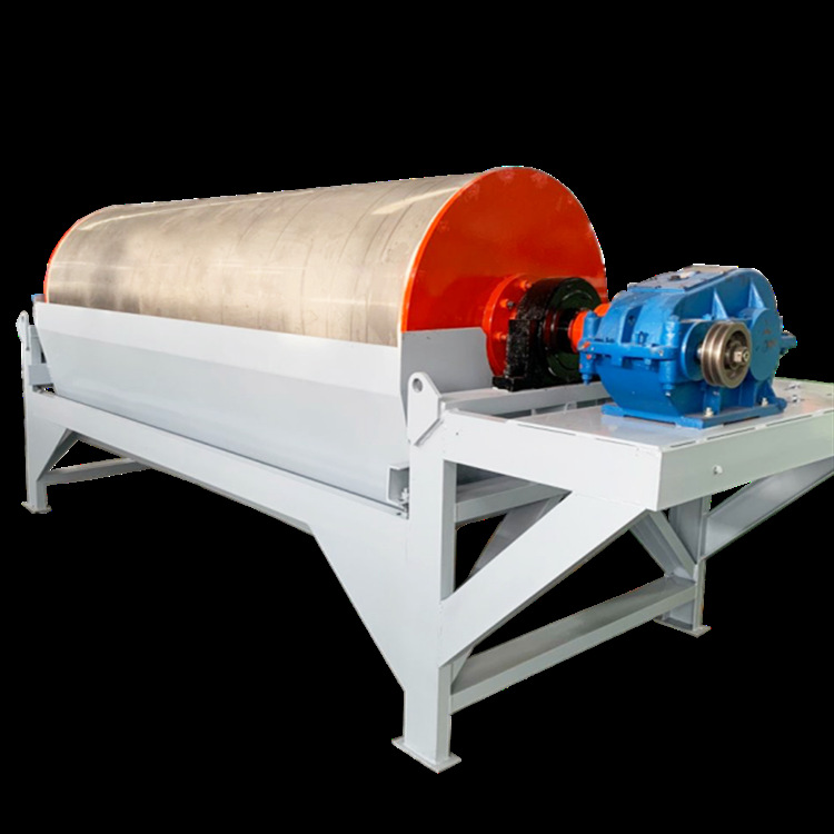 成德 筒式磁选机 小型永磁筒式磁选机 干式磁选设备