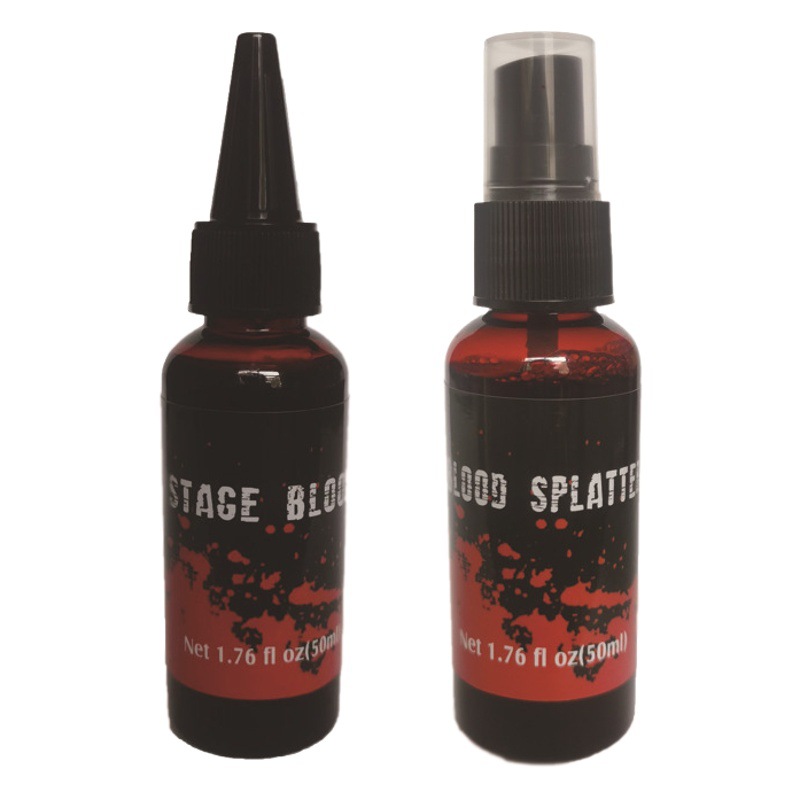 Accesorios de plasma falso Película y Televisión efecto de plasma de sangre falsa accesorios de Halloween maquillaje vómitos plasma sanguíneo