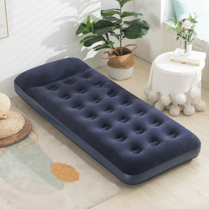 Air mattress Inflatable bed Other people thickening air cushion sheet fold Lazy man Lunch bed PVC texture of material