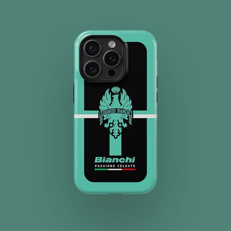 Funda para teléfono móvil dos en uno de película de estilo negro y verde para Apple 16/iphone13P image 3