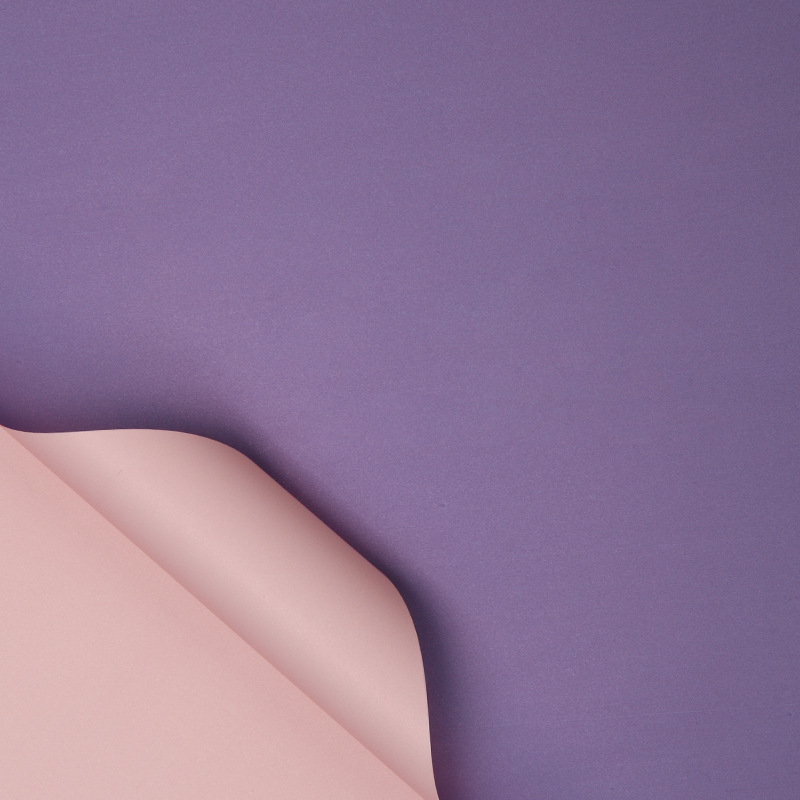 Papel de embalaje de flores al por mayor material de floristería ramo material de papel de embalaje material de embalaje papel de embalaje impermeable papel de doble cara bicolor Ouya