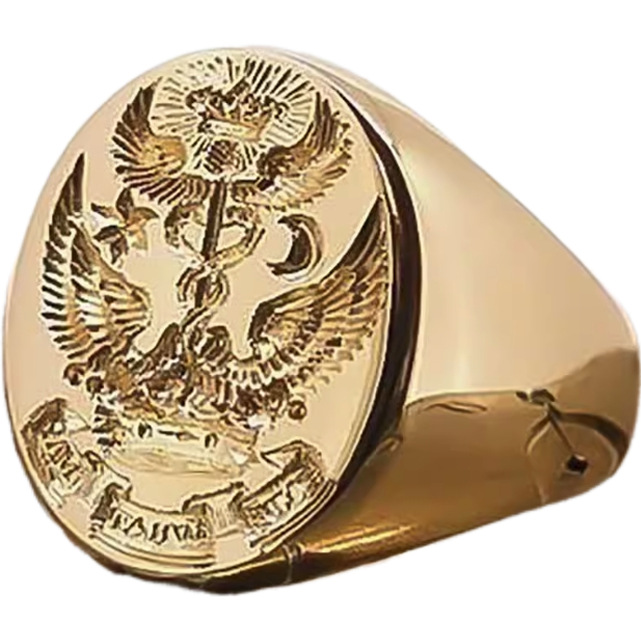 새로운 마술 지팡이 로얄 고귀한 신사 약혼 결혼 반지 남자 유럽과 미국 복고풍 스타일 다목적 맞춤 반지