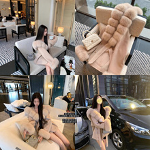 重磅娇宠千金高级感大狐狸毛领连帽短款全羊毛大衣毛呢外套女冬