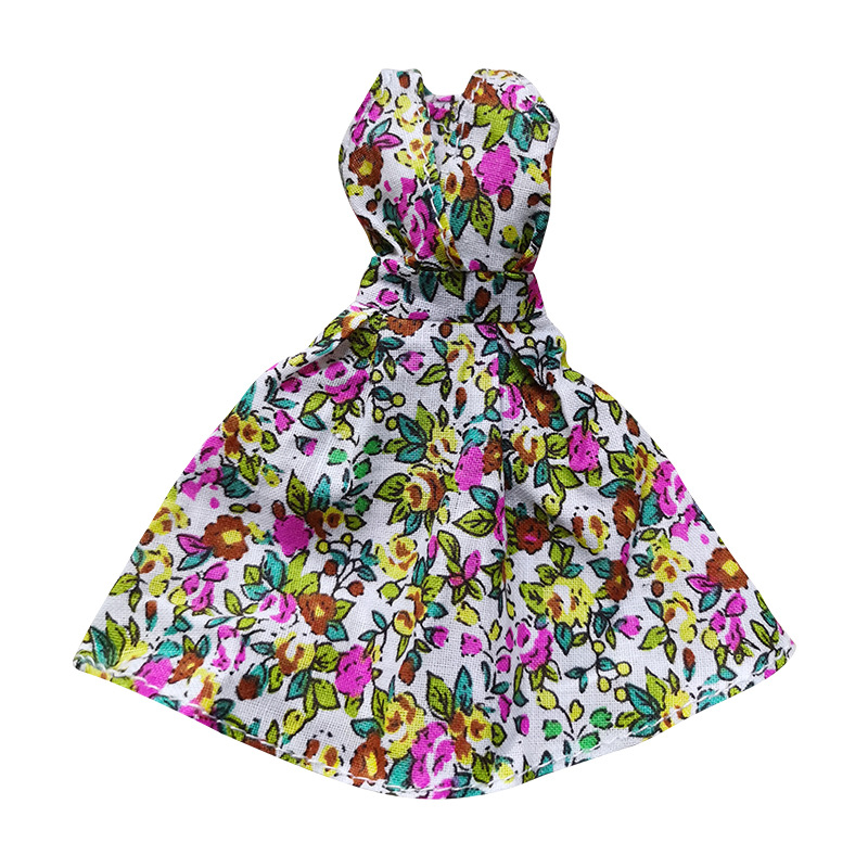White yellow pollen flower monster high skirt