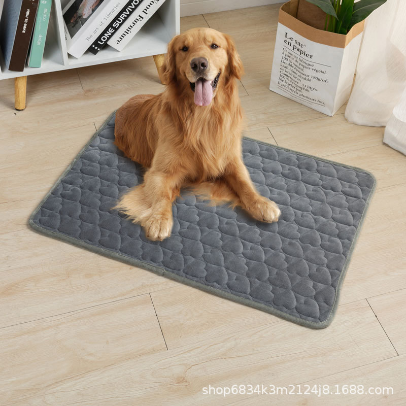 애완동물 바닥매트, 수면용 강아지매트, 고양이 수면매트, 고양이매트, 강아지 수면매트, 개집용품, 겨울용 미끄럼방지 강아지매트