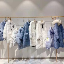 爱美斯羽绒服2424冬秋时尚品牌服装进货渠道 网店广州服装批发