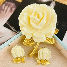 胸针;耳钉;耳环