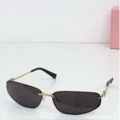 Gold frame with grey lenses